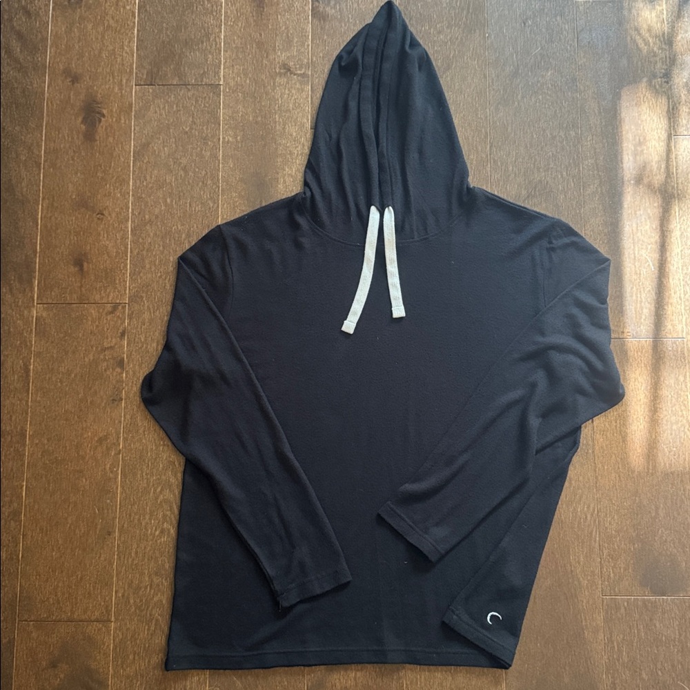 Zyia Boyfriend Hoodie Black Size L